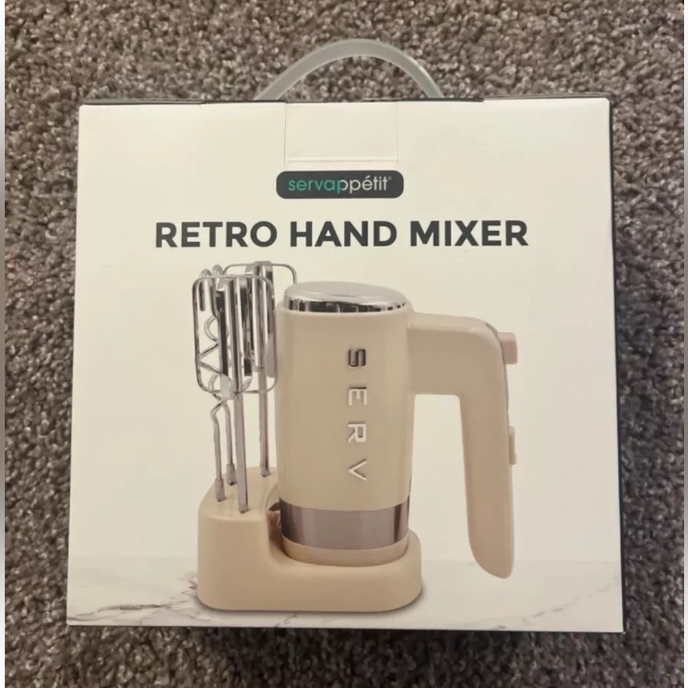 Servappetit Retro Hand Mixer New in Box